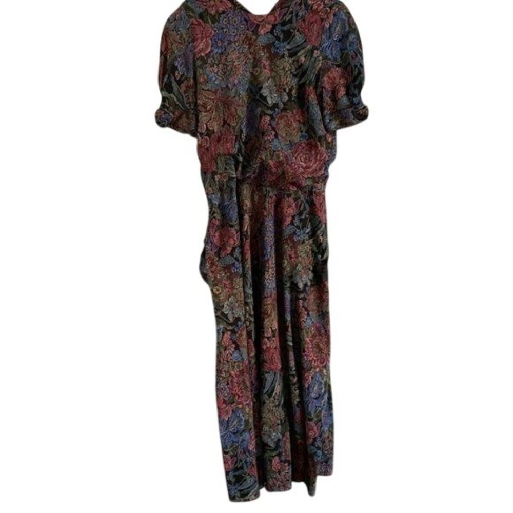 VINTAGE JEFFREY & DARA BY LINDA HUTLEY SZ12  DRESS